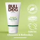 Bulldog Skincare Original Face Wash for Men, Men's Grooming, Men's Face Wash Cleanses and Helps Remove Excess Oils, 150ml