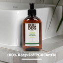 BULLDOG SKINCARE 2-in-1 Original Beard & Face Wash For Men 300 ml, Aloe Vera Enriched, For All Beard Types, Removes Dirt & Oil