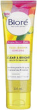 Bioré Clear and Bright Yuzu Lemon + Ginseng Jelly Cleanser Face Wash, 110 ml