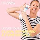 Glycolic Face Wash with Vitamin C by Procoal  Purifies, Cleanses and Resurfaces Complexion, Cruelty-Free, Made in UK
