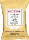 Burt's Bees Puryifying facial towelettes with White Tea Extract all skin types, 30 Count