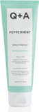 Q+A Peppermint Daily Cleanser (125ml), Refreshing Gel Cleanser, 98.2% Natural Peppermint Facial Wash for Oily, Stressed & Blemish-Prone Skin, Gentle Skincare, Purifies & Balances Oil