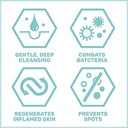 Sebamed Clear Face Anti-Bacterial Cleansing Foam | 150ml | pH5.5 Value | For Impure & Acne Prone Skin | Combats pimples & blackheads