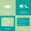 Q+A Grapefruit Cleansing Balm (125ml), Natural Makeup Remover with Cocoa Butter and Squalane, Hydrating Face Cleanser, Skincare for All Skin Types, Cleanse and Moisturise Skin