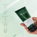 Heath Oil Control Face Wash for Men - Advanced Exfoliating Cleanser for Daily Use - Volcanic Black Sand and Bamboo Charcoal Powder - Made in England - 150 ml