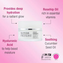 Super Facialist Rosehip Peaceful Skin Night Cream - Moisturiser to Replenish & Rejuvenate Skin with Hyaluronic Acid & Cucumber Oil, Gentle Face Care, Vegan Friendly, 50ml Super Facialist Rosehip Peaceful Skin Night Cream - Moisturiser to Replenish & Rejuvenate Skin with Hyaluronic Acid & Cucumber Oil, Gentle Face Care, Vegan Friendly, 50ml