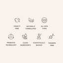 Miracle Cleanser 50ml | Facial Cleanser with Probiotics to Remove Impurities and Makeup | Face Cream with Glycerin to Hydrate Dry Skin | Made from Natural ingredients | Aurelia London