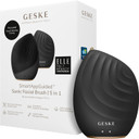 GESKE SmartAppGuided Sonic Facial Brush 5 in 1 | vibrating electric facial cleansing brush | soft silicone brush | professional facial cleanser | skin cleanser & exfoliator | face massager