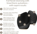 GESKE SmartAppGuided Sonic Facial Brush 5 in 1 | vibrating electric facial cleansing brush | soft silicone brush | professional facial cleanser | skin cleanser & exfoliator | face massager