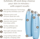 GESKE SmartAppGuided MicroDermabrasion Blackhead Remover | 7 in 1 | Blackhead remover | Electric pore cleaner | Innovative vacuum cup | Beauty tool | Skin cleansing device | Skincare device