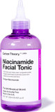 Carbon Theory VaPOREize Niacinamide Face Toner - Reduces Redness & Controls Sebum Production - Blemish Control Cleanser for Oily Skin - Exfoliating Skin Toner for Face - Vegan Facial Tonic - 250ml