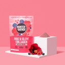 Hunter & Gather Rise & Glow Collagen Daily Beauty Tonic 300g - Mixed Berry - Wild Caught Marine Collagen - Real Food Ingredients with Hyaluronic Acid - Keto, No Added Sweeteners - Just Add Water
