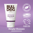 BULLDOG SKINCARE - Oil Control Face Scrub For Men | Exfoliating Charcoal Scrub | 125 ml