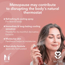 M-Club Instant Cooling Spray for Face & Body 2x 150ml  Instant Relief for Menopause Hot Flushes, Overheating & Night Sweats  Non-Sticky Moisturising Mist, Hydrates & Relieves - Alcohol-Free Formula