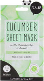 Oh K! Lactic Acid Facial Sheet Mask for Oily Skin, Exfoliating and Pore-Cleansing, with added Squalane for Hydration, Vegan and Cruelty Free, 33g