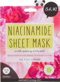 Oh K! Niacinamide Sheet Mask, For Oily Combination Skin, Purifying and Cleansing, Vegan and Cruelty Free, 45g