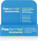Freederm Gel With Nicotinamide. For Mild to Moderate Inflamed Acne Spots and Pimples. 10g