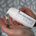 men-ü 3 MINUTE D-TOX 15ml mens face mask, Highly Absorbent Vegan Clay Mask  Up to 12 applications. Witch Hazel leaves skin clean, dry, firm, and fresh