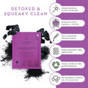 Seoulista Beauty Charcoal Detox Instant Facial  Face Sheet Mask  Dermatologist Created Korean Skin Care