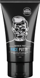 BARBER PRO FACE PUTTY Black Peel Off Mask with Activated Charcoal Detoxifying Unclog Pores Deep Cleansing & Brightening Mens Skincare Multi Award Winning Brand 40ml