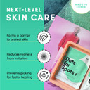 Dots for Spots Oval Pimple Patch with Micro Darts - Pack of 9 Translucent Acne Spot Treatment Stickers Infused With Niacinamide & Salicylic Acid - Fast-Acting, Vegan & Cruelty Free Skin Care