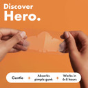 Hero Cosmetics Mighty Patch Nose, XL Hydrocolloid Spot Patches for Overnight Use, Absorb Gunk in 6 to 8 Hours, 10 Patches