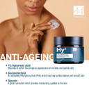 Dr BOTANICALS Hyaluronic Acid & Gluconolactone Hydrating Anti-Aging Facial Mask | Reduce Wrinkles, Renew, Gentle Exfoliate and Revitalize Skin with Nourishing Hyaluronic Acid Mask