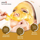 20 x New Infinitive Beauty Crystal 24K Gold Powder Gel Collagen Face Mask Masks Sheet Patch