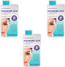 Skin Republic Hyaluronic Acid & Collagen Face Mask, For Younger Looking Skin, Helps with Fine Lines and Wrinkles, Long Lasting Hydration, 25ml TRIO