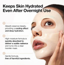 ANUA Rice 70 Glow Collagen Mask, Overnight Face Mask for Glass Skin, Ceramide, Collagen Facial Mask, Skin Moisture Barrier, Tightening Care, Natural Color, Korean Skin Care, 38g/4ea