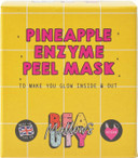 Mallows Beauty - Pineapple Enzyme Peel Mask, 100ml - Brightening & Exfoliating Face Mask with Vitamins A & C - Helps Reduce Blemishes, Blackheads & Acne Scarring - Vegan, Handmade in the UK