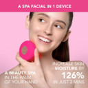 Foreo Ufo Mini 2 Full Facial Led Mask Treatment, Red Light Therapy, Face Masks Beauty Treatment, Korean Skincare, Thermotherapy & Face Massager, Moisturiser, Increased Skin Care Absorption, Fuchsia