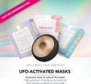 Foreo Ufo 2 Full Facial Led Mask Treatment, Full Led Spectrum & Red Light Therapy, Face Masks Beauty Treatment, Warming, Cooling, Face Massager, Moisturiser, Increased Skin Care Absorption, Black