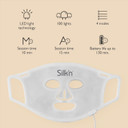 Silkn Facial LED Mask - LED Face Mask for Improved and Rejuvenated Skin - Skincare with Light Technology That Reduces Wrinkles and Acne and Improves Collagen - Cordless - 4 Types of Light - White