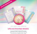 FOREO UFO 3-5-in-1 Full Facial LED Mask Treatment - Deep Moisturiser - Anti Aging Face Mask Beauty - Thermotherapy - Cryotherapy - Face Massager - Fuchsia