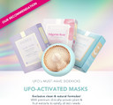 FOREO UFO 3-5-in-1 Full Facial LED Mask Treatment - Deep Moisturiser - Anti Aging Face Mask Beauty - Thermotherapy - Cryotherapy - Face Massager - Arctic Blue