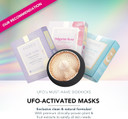 FOREO UFO 3-5-in-1 Full Facial LED Mask Treatment - Deep Moisturiser - Anti Aging Face Mask Beauty - Thermotherapy - Cryotherapy - Face Massager - Black