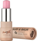 Barry M Cosme Buff and Balm Lip Tint, with Scrub to Balm Formula in Pink Coconut Cream Crush