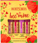 Burt's Bees Lip Balm Gift Set, Pomegranate, Strawberry, Dragonfruit Lemon, Watermelon, Bee Mine, 4x4.25g