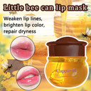 Honey Lip Mask, Moisturizing and Repairing Lip Sleeping Mask, Repair The Lip Color Fade Lip Lines Hydrating Prevention Dry,Sleeping Lip Mask Lip Oil Honey Lip Balm