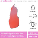 The One Tinted Lip Balm SPF 50 - Rose by Hello Sunday for Women - 0.5 oz Lip Balm