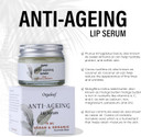 Orgaleaf Anti Ageing Lip Balm (Lip Serum), Vegan, Natural, 15 ml