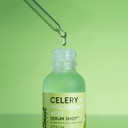 Sweet Chef Celery + Hyaluronic Acid Serum Shot - Hydrating Serum For Glowing Skin - Moisturizing, Skin Brightening & Pore Minimizer Niacinamide Serum - Vegan Antioxidant Serum For Face (1 Fl Oz)