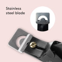 Mylee The Shortie Nail Extension Clipper - Precise & Durable Nail Tip Cutter, Manicure Tool for Perfect Prep, Professional Extension Clipper, for Acrylic Extensions, False Nails and Tips