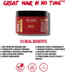 REVLON PROFESSIONAL UNIQONE ALL IN ONE HAIR MASK, Strengthening Hair Mask, Restorative Hair Mask, Intensive Hair Conditioner Mask  300 ml
