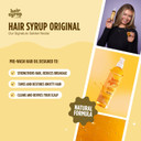 Hair Syrup | The Original Pre-Wash Hair Oil | Infused with Cherry, Apricot & Almond | For Knotty, Tangled or Dull Hair Needing A Shine | Vegan | 100% Natural | 100ml