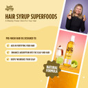 Hair Syrup | Superfoods Pre-Wash Hair Oil | Enriched with Coconut, Kiwi & Line | For Damaged, Dehydrated Hair Needing TLC | 12 Nutrient-Rich Ingredients | Vegan | 100% Natural | 100ml