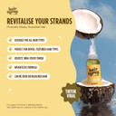 Hair Syrup | Superfoods Pre-Wash Hair Oil | Enriched with Coconut, Kiwi & Line | For Damaged, Dehydrated Hair Needing TLC | 12 Nutrient-Rich Ingredients | Vegan | 100% Natural | 100ml