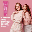 Umberto Giannini Curl Love Gift Set for Defined, Bouncy Waves, Curls and Coils  Curl Jelly? (200ml), Crème de Curl? (150ml) & Pink XXL Scrunchie