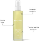 Bouclème -Revive 5 Hair Oil - Weightless Antioxidant Multi-Use oil to Protect and Hydrate Hair - 97% Naturally Derived Ingredients and Vegan -100ml Bouclème -Revive 5 Hair Oil - Weightless Antioxidant Multi-Use oil to Protect and Hydrate Hair - 97% Naturally Derived Ingredients and Vegan -100ml